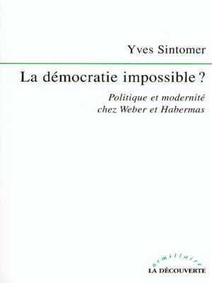 cover image of La démocratie impossible ?